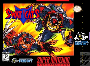 SWAT Kats - The Radical Squadron (USA) box cover front